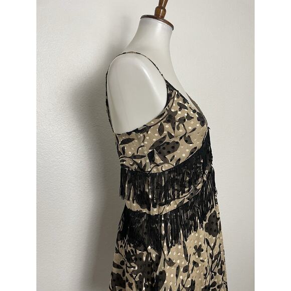 Revolve House of Harlow 1960 Dress Mini Fringe Print Swiss Dot Nanda - Picture 5 of 11